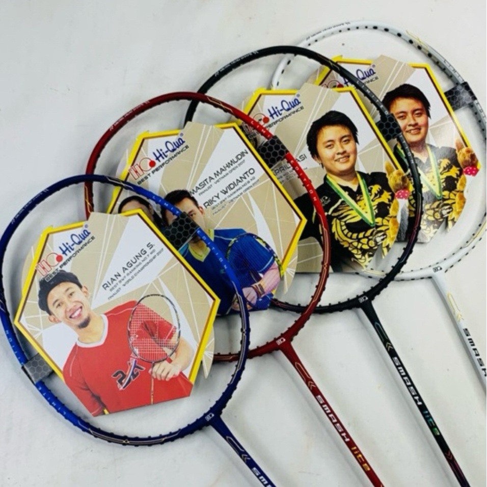 Raket Badminton HIQUA SMASH LITE 32LBS ORI