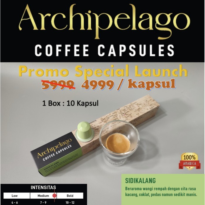 

Archipelago Nespresso Starbucks Coffee Capsule Capsules Kopi Kapsul - ARCHIE SIDIKALG