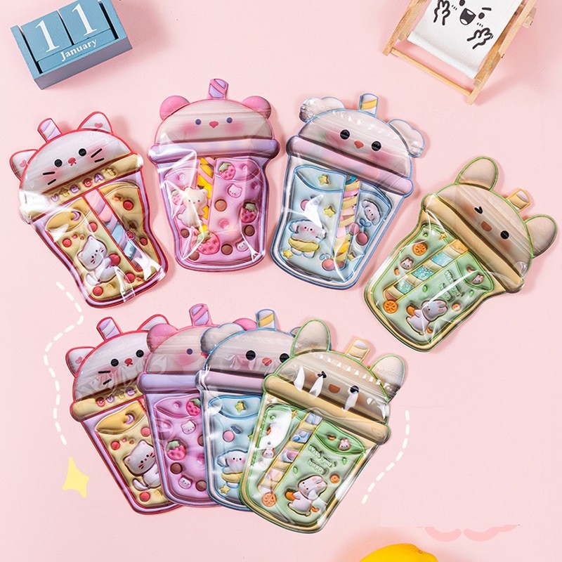 

[BS] Plastik Snack Hadiah Ziplock Birthday Packaging Goodie Bag Kitty Cup Isi 1 Pcs