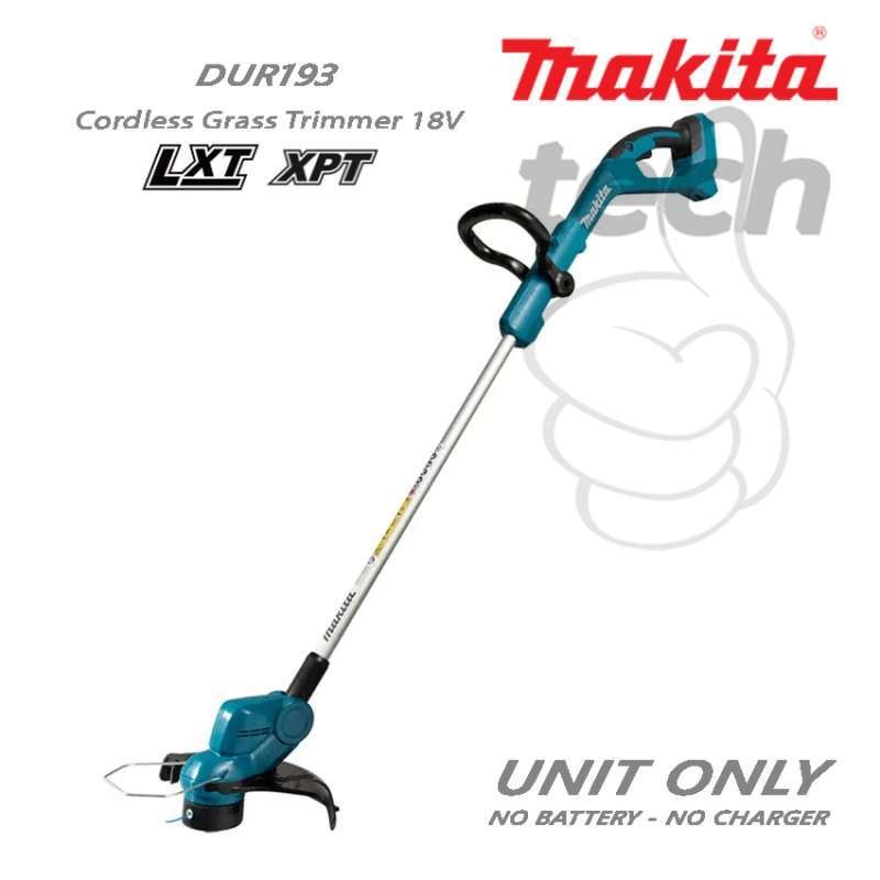 Mesin Potong Rumput Baterai Cordless Grass Trimmer Makita DUR193Z - Unit Only