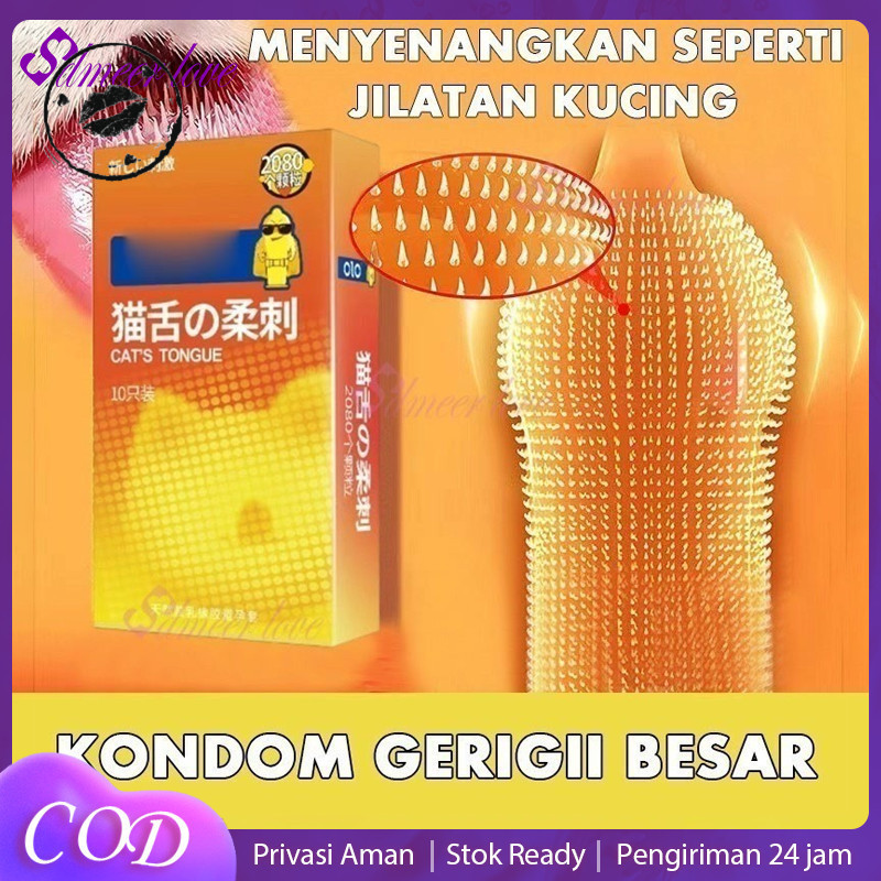 XJB686 0L0 Kondom gerigii kasar kondom gerigii besar kondom bergrigi 10pc/Box ringbergerigi sutra be