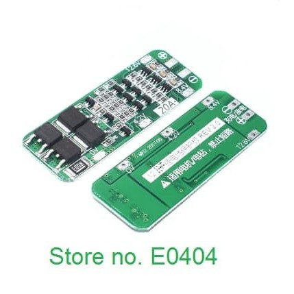3S 20A Li-ion Lithium  18650 Charger PCB BMS Protection Board