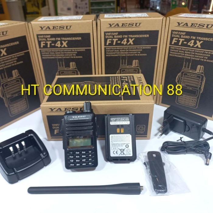YAESU HT FT 4XR DUALBAND VHF UHF FT-4XR FT 4X