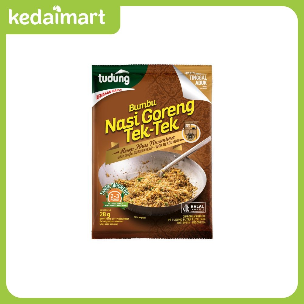 Tudung Bumbu Nasi Goreng Tek Tek 28 Gram