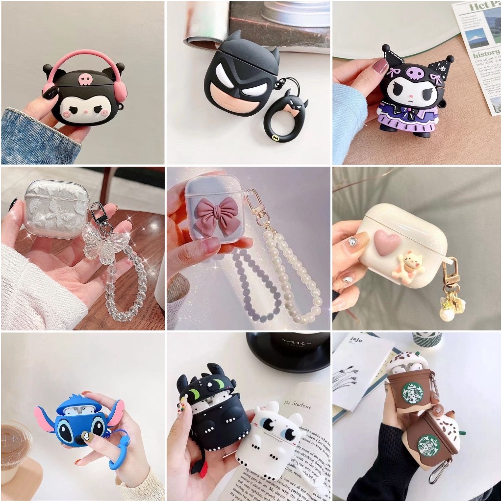 [CS] AIRPODS 1 2 3 PRO CASE AIR POD CASE AIRPODS PRO INPODS