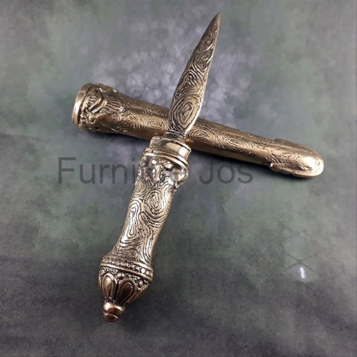 Keris Tombak Klewer Pamor Godong Sirih FJ2334