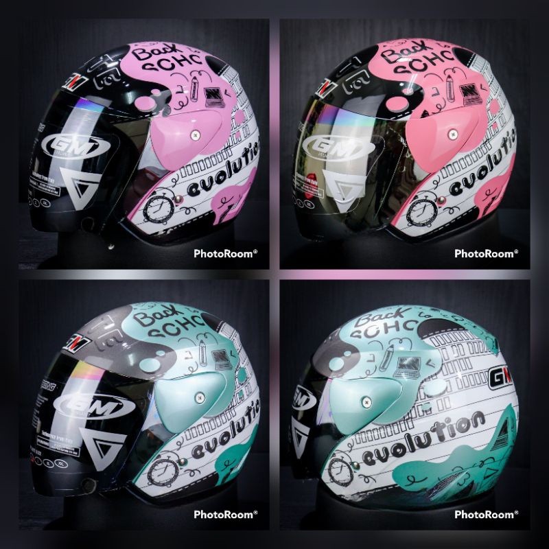 Helm GM EVO Motif Note Original