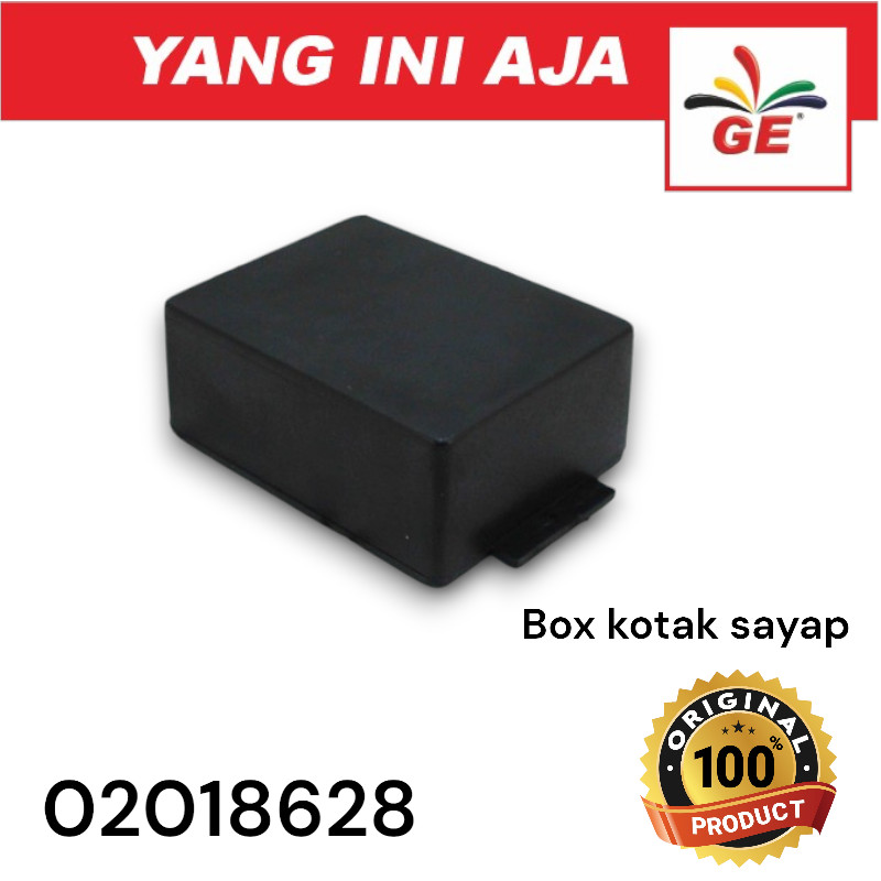 

Box kotak sayap plastik hitam - 02018628