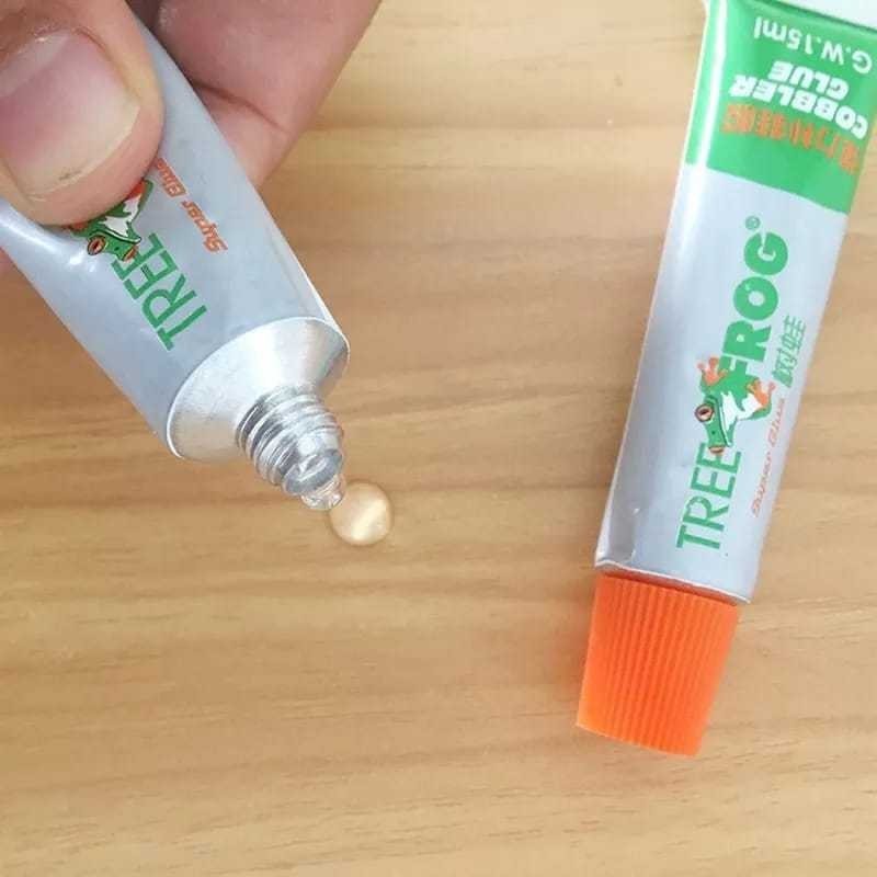 

TREE FROG Lem Sepatu 15 GRAM Kuat Transparant Lem Perbaikan Sepatu Tahan Air Super Glue Serbaguna TM X09