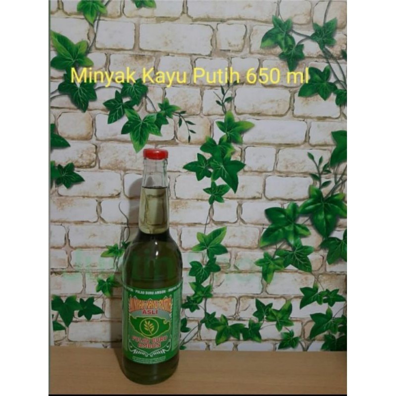 Minyak Kayu Putih Eucalyptus Oil Asli Pulau Buru Ambon 650ml
