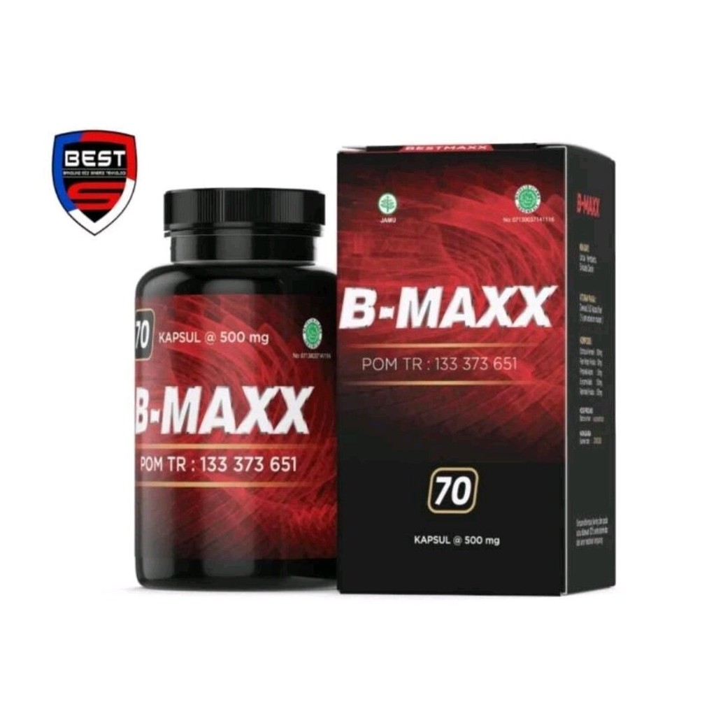 PRODAK BERKUALITAS B MAXX HERBAL 70 KAPSUL ORIGINAL