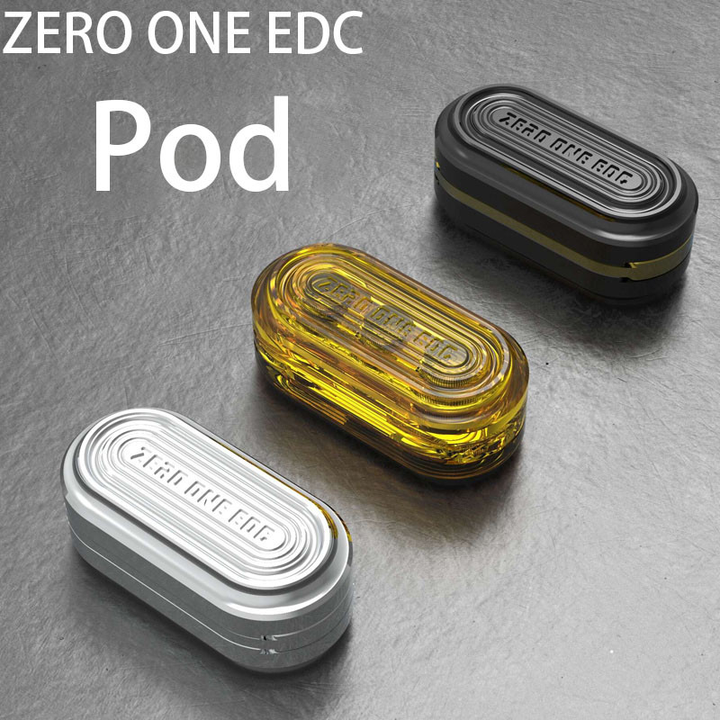 ZERO ONE EDC O1 Mini Pod Push Slider Anti-disintegration Design Metal Magnetic Decompression Toys Fi