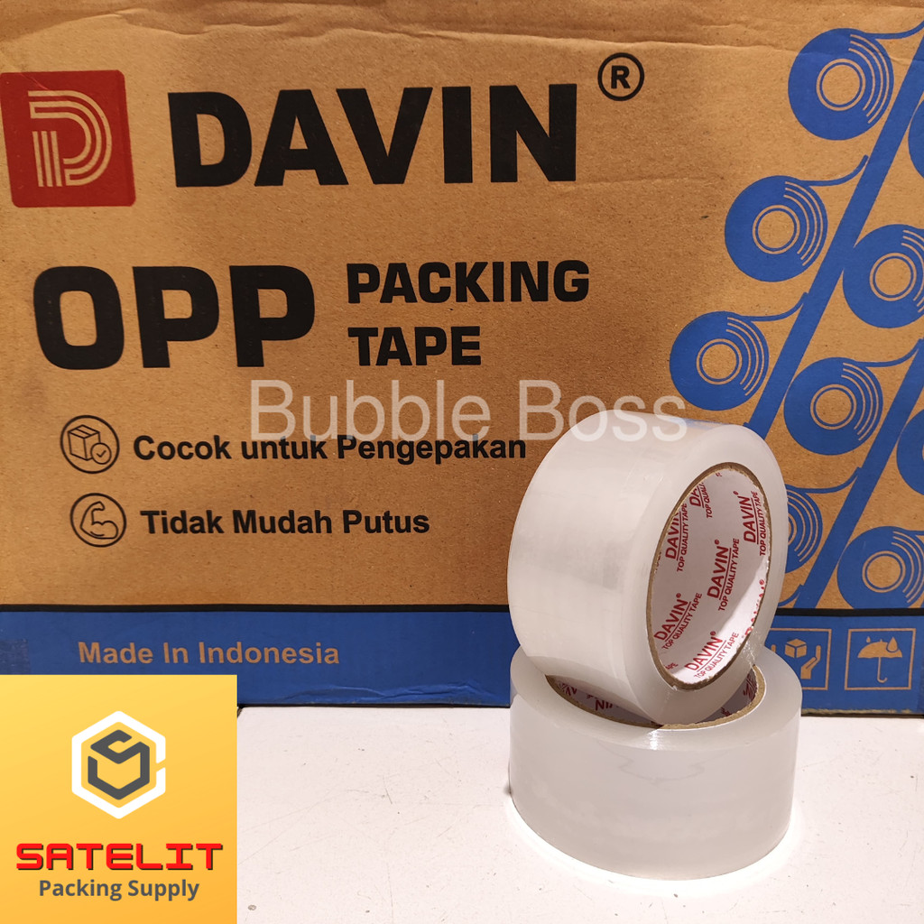 

Lakban Packing Ekonomis 48mm x 80 meter 45 mic