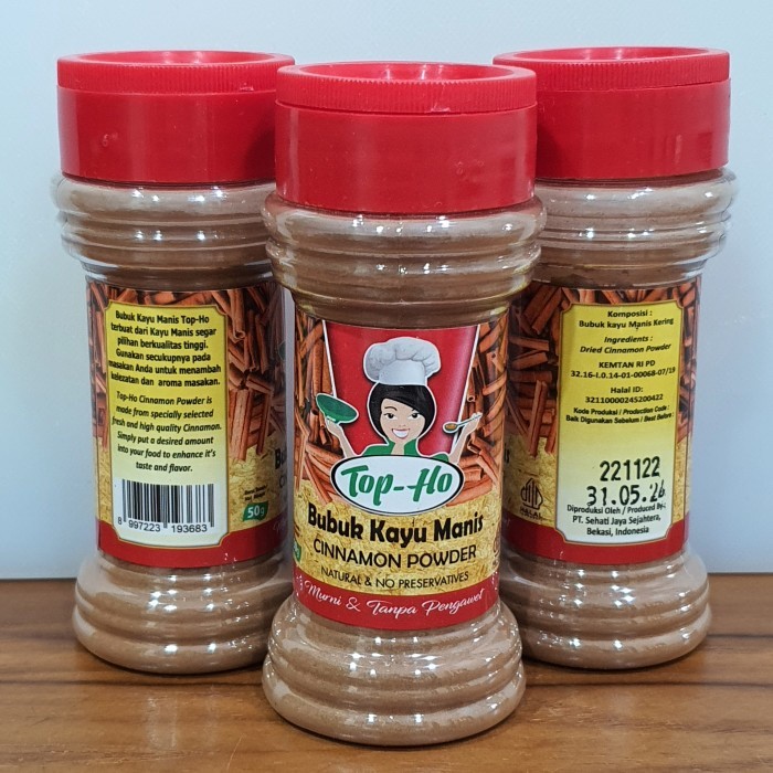 

TOPHO BUBUK KAYU MANIS / CINNAMON POWDER 50g