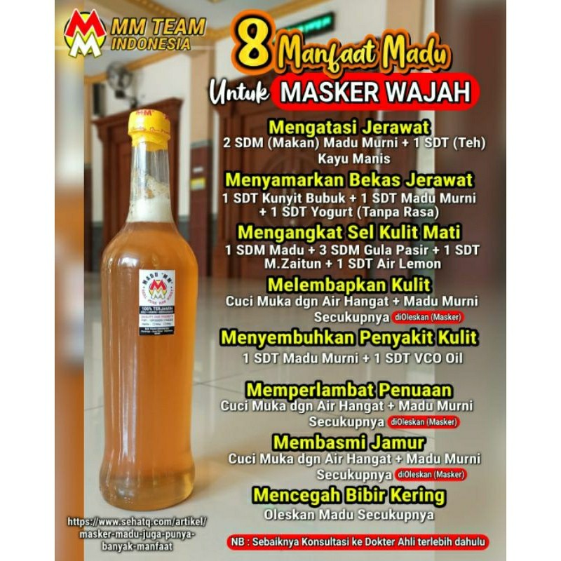 

Madu Murni Asli MM Botol Besar