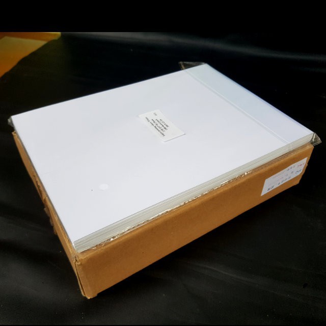 

PVC INKJET SILVER / Kertas Pvc Inkjet Coated Printing Digital Sheet, Bahan Baku Id Card Press Oven Ukuran A3