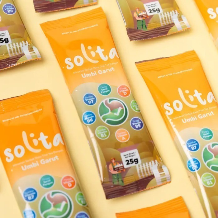 

SOLITA | ISI 6 SACHET - 12 SACHET | RASA COKLAT & THAI TEA | BPOM HALAL