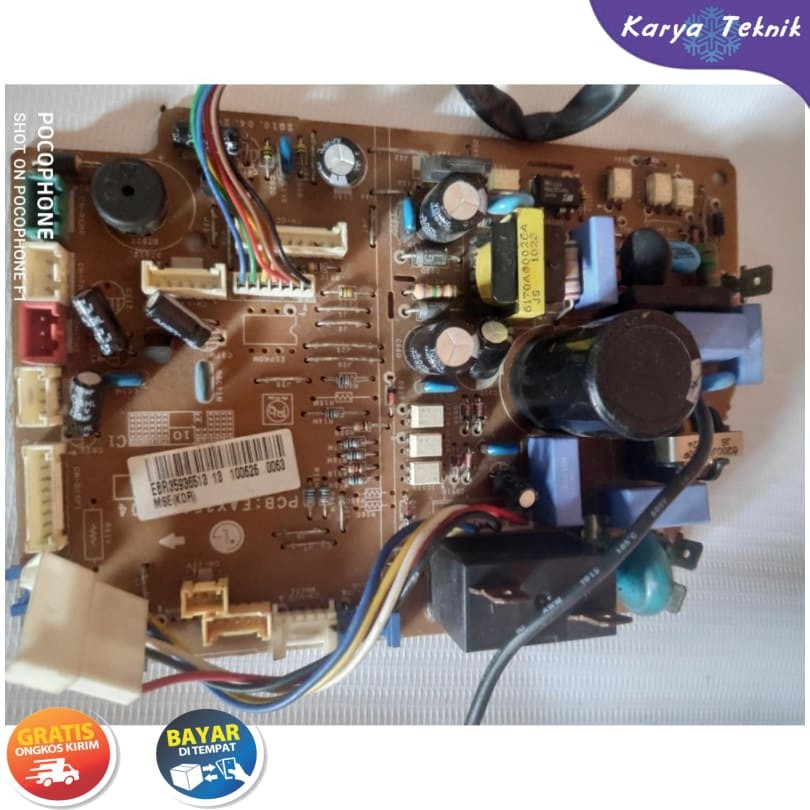 MESIN INDOOR AC PCB MODUL AC LG INVERTER EBREBR35936513 R410 ORIGINAL