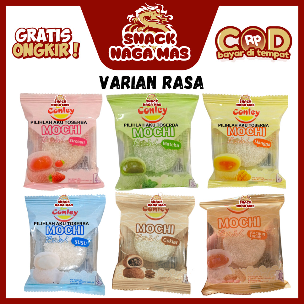 

KUE MOCHI 16 PCS LEMBUT KENYAL DAN ENAK ANEKA RASA | KUE MOCI LEMBUT TERDAPAT ISIAN SELAI