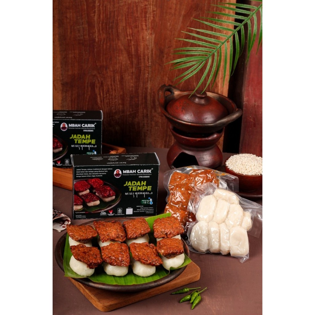 

Jadah Uli Dan Tempe Bacem Mbah Carik Special Frozen Vacuum Khas Jogja
