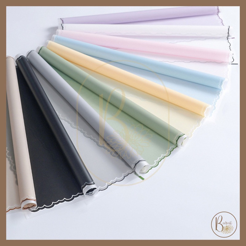 

[ 20 LEMBAR ] Kertas Bunga Cellophane Motif Awan Warna Cloud Color Paper Flower Wrapping Paper Kertas Buket Bunga W Grosir