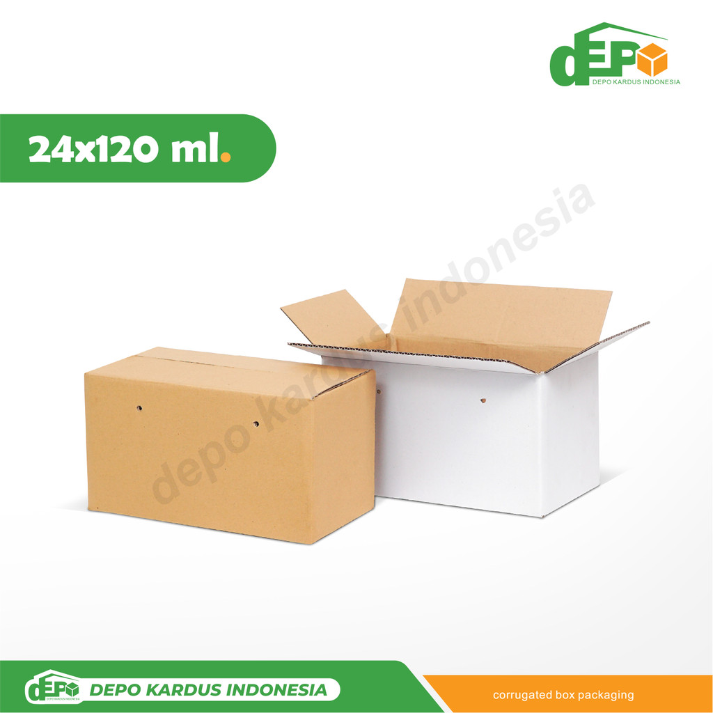 

Box 25,8x13,7x14,4 cm (amdk 24x120ml) Kardus/Karton/kardus/kemasan/normal/boxnormal/amdk/boxamdk/boxsariapel/boxsarinanas/boxsariasem/hampers/box/tinggi10/tinggi15