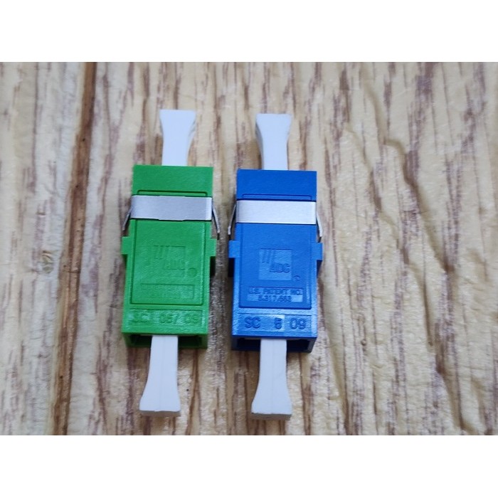 Adapter LC to LC UPC DupSimplex Fiber Optik Adapter konektor ORIGINAL Nengrabbit