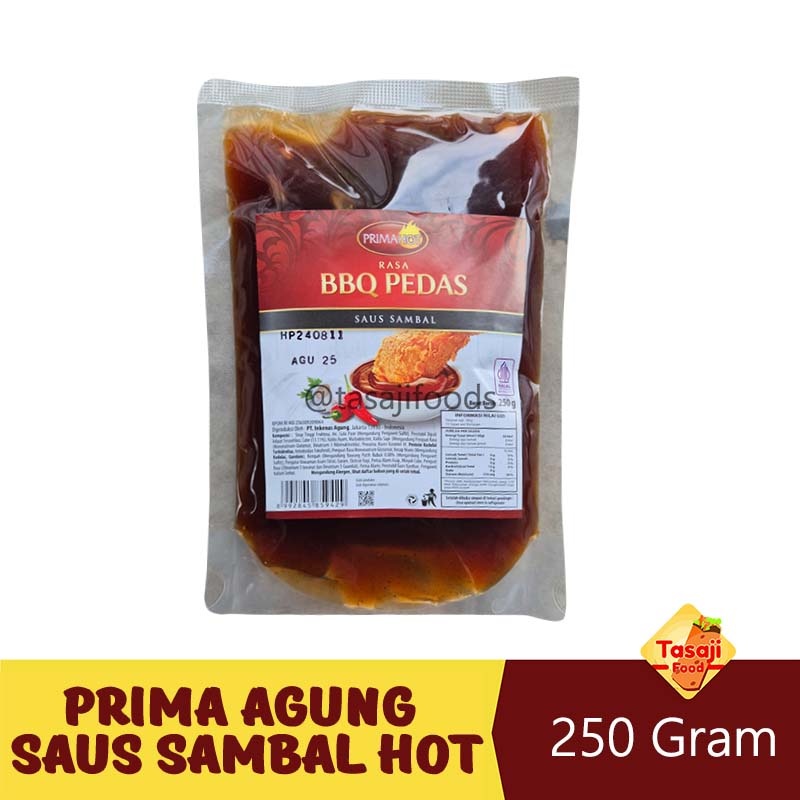 

Prima Agung Saus Sambal Hot BBQ 250 Gram