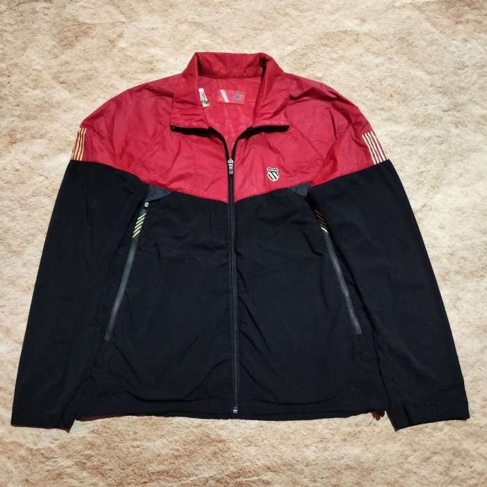 jaket outdoor pria murah K SWISS kombinasi warna jaket casual pria bagus size L