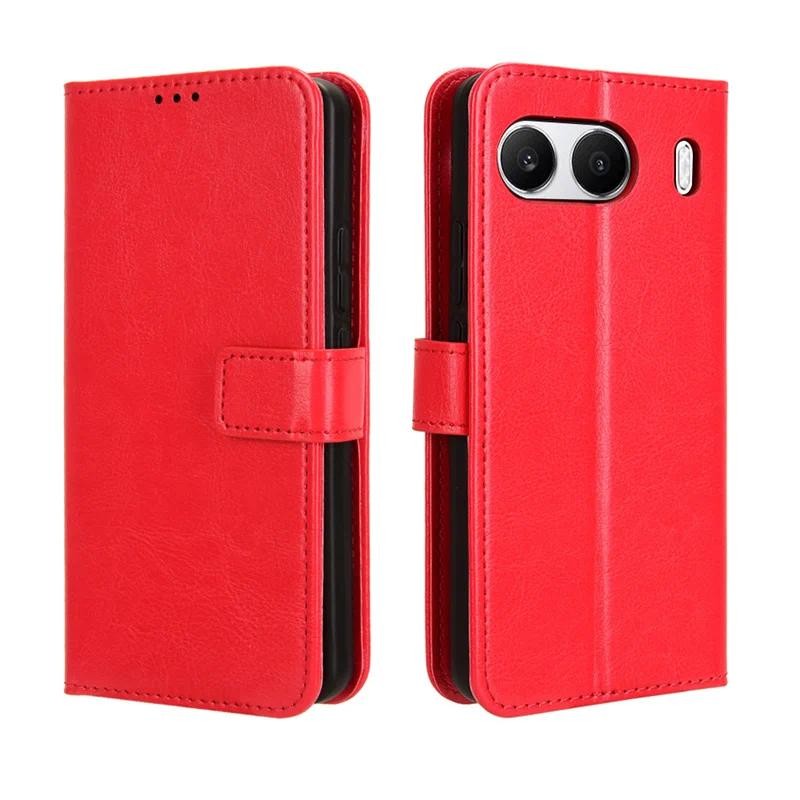 For OnePlus Nord 4 5G case Luxury calf leather material Leather Cover Skin PU Suitable for OnePlus N