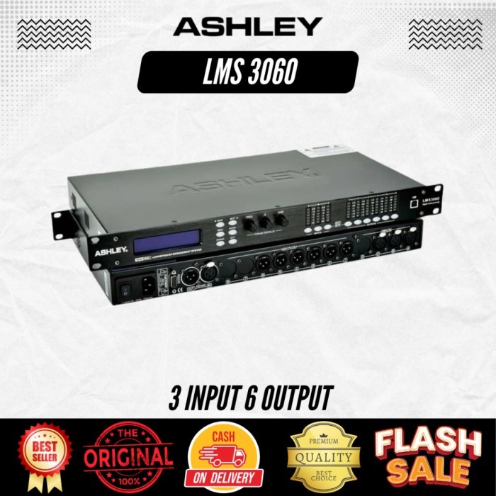 Dlms Ashley LMS 3060 3 Input 6 Output Original Produk