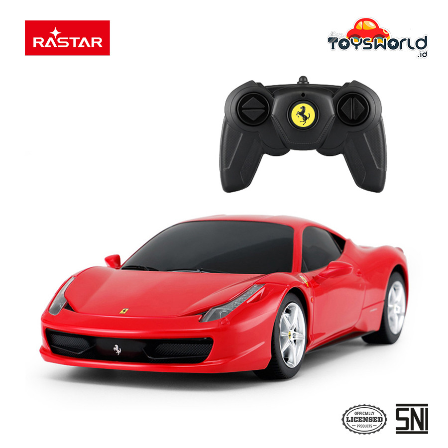 Rastar RC 1:18 Ferrari 458 Italia Red
