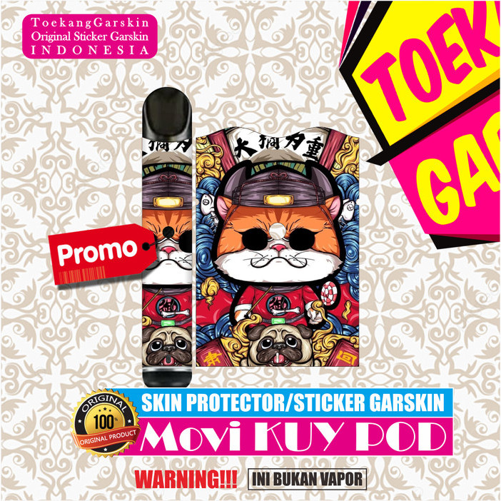 GARSKIN SKIN ORIGINAL STICKER MOVI KUY MOTIF PREMIUM MARMUT