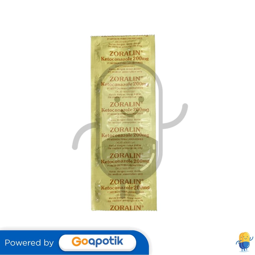 Zoralin 200 Mg Strip 10 Tablet