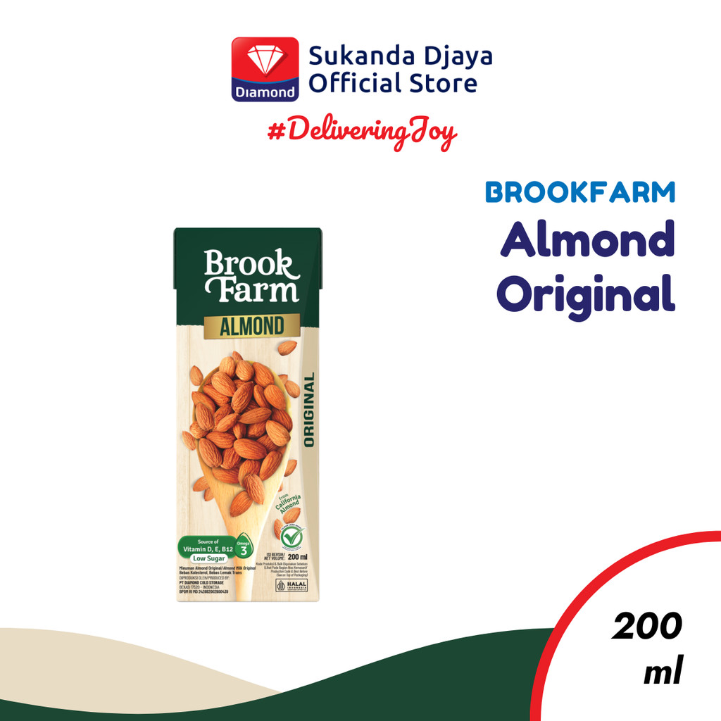 

Brookfarm Susu Almond Original 200 Ml