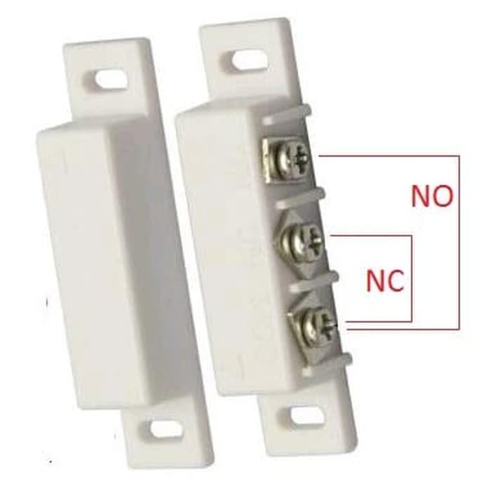 

Promo 3P NO NC Door Window Sensor Magnetic Switch - 3PIN NO NC Terlaris