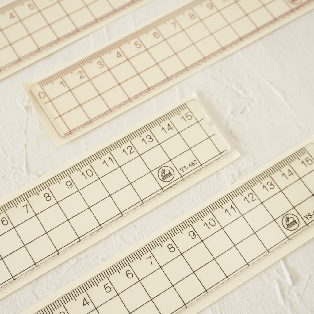 

PENGGARIS MUJI / PENGGARIS AESTHETIC 15CM / PENGGARIS KOTAK-KOTAK 15CM