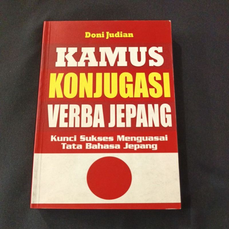 kamus konjugasi verba jepang kunci sukses menguasai tata bahasa jepang