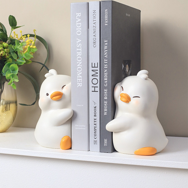 

Pembatas Buku Book Stand Book Pajangan Bebek 2 PCS Lucu Stand Holder Anti Slip Dekorasi