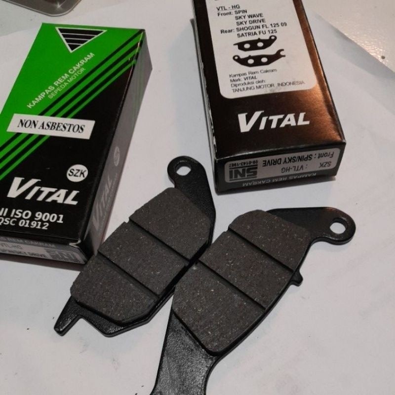 KAMPAS REM DEPAN VITAL VTL-HG SPIN SKY WAVE SKY DRIVE SHOGUN FL 125 09 SATRIA FU 125