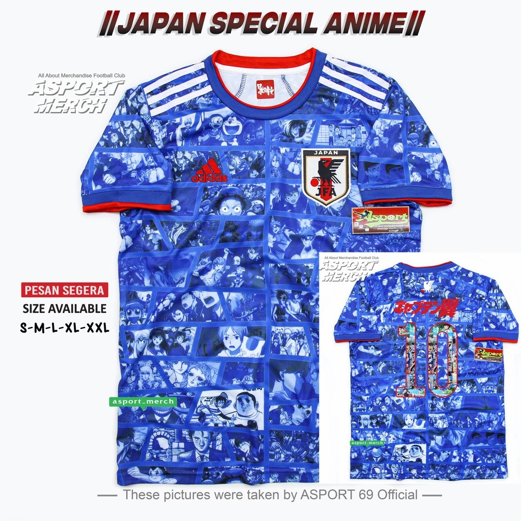 ASPORT JEPANG SPECIAL ANIME TSUBASA 2024 2025  JAPAN ANIME TSUBASA BIRU