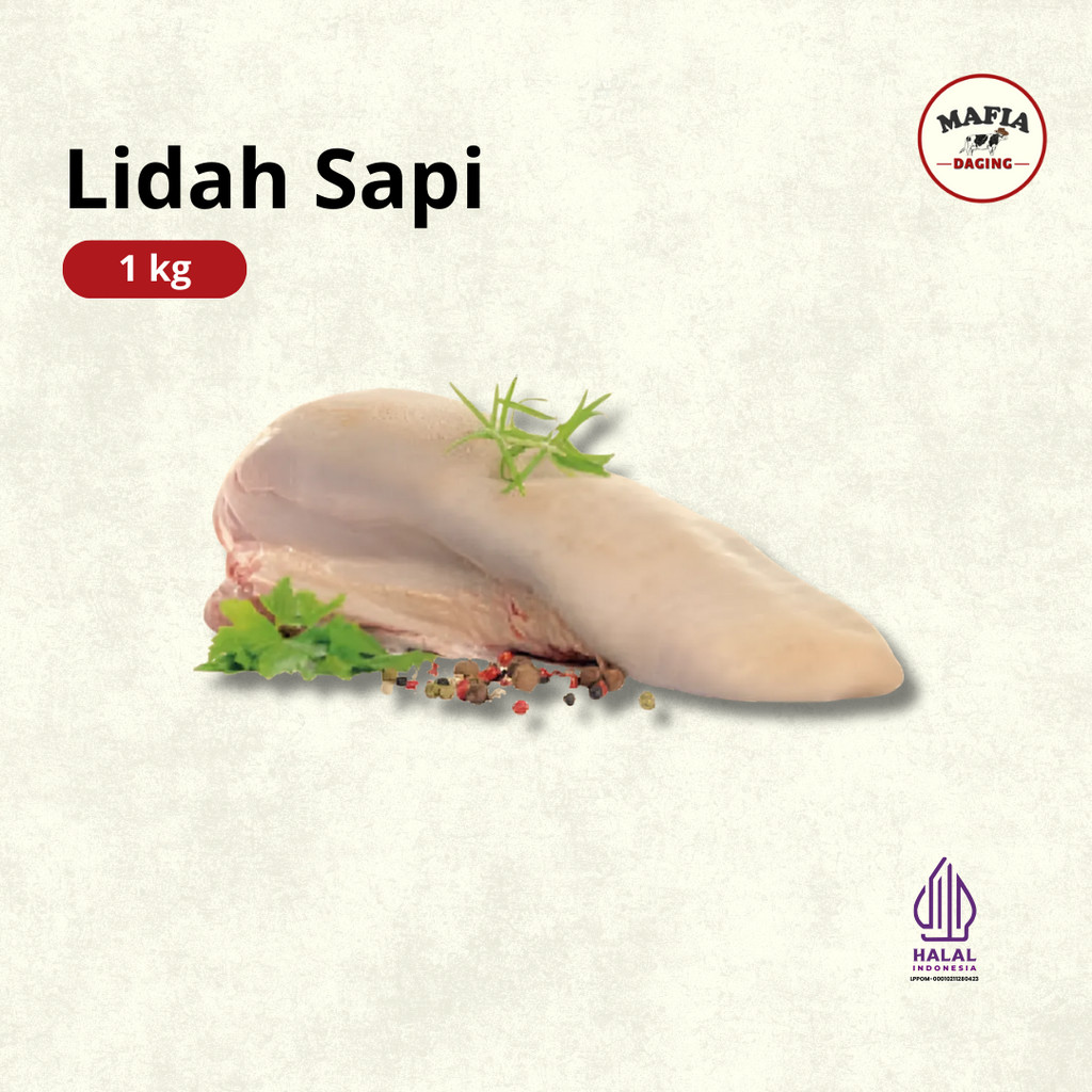 

Lidah Sapi Impor / Beef Tongue Impor 1 kg