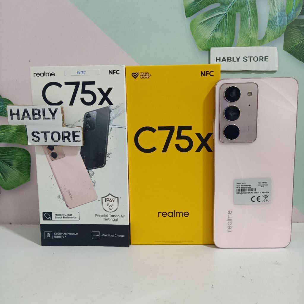 REALME C75X 8/128GB SECOND FULLSET