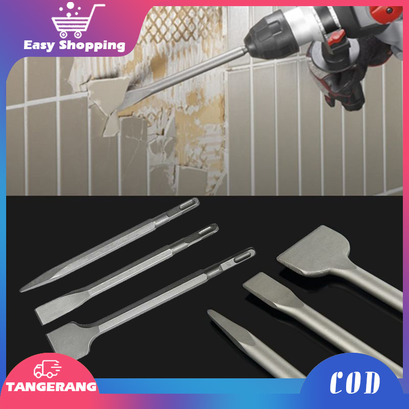 Mata Bor Pahat Beton / Flat Chisel Bor Bobok Beton Mata Jack Hammer