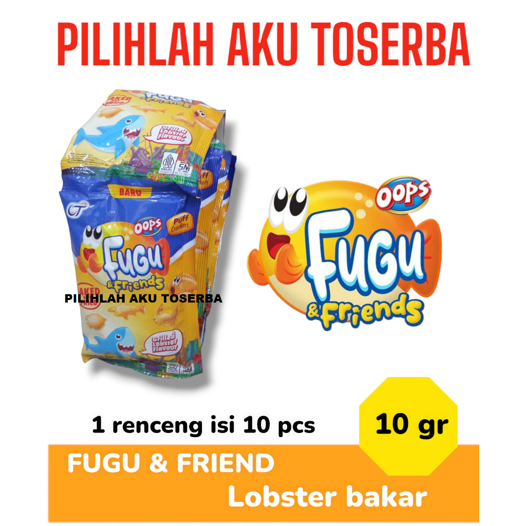 

FUGU & FRIENDS 10 GR LOBSTER BAKAR / GRILLED - ( HARGA 1 RENCENG )