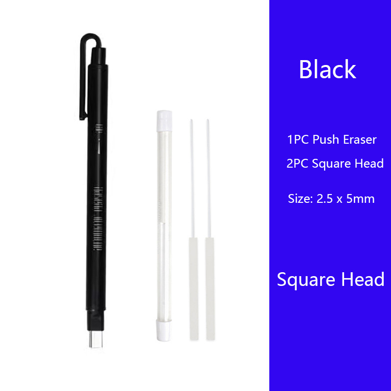 

The Road to Legend Ultra Fine Press Eraser Pen Drawing Sket ing Highlighter Automatic Rubber For Painting Art Supplies Statione