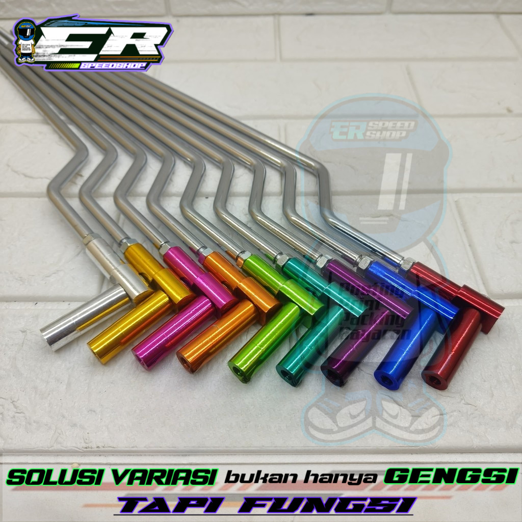 Stik Rem Underbone Belakang Alumunium Universal Semua Motor Tiang Rem Belakang Universal GL CB MP Ti