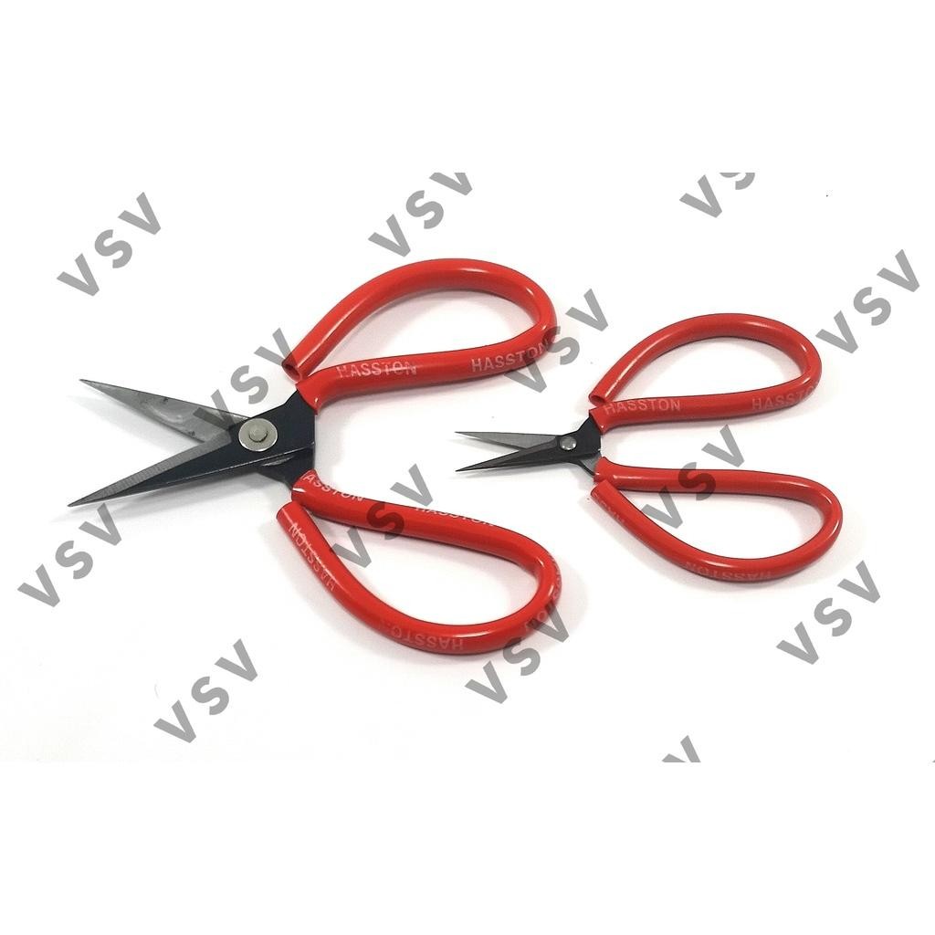 

HASSTON GUNTING KODOK Gunting Serbaguna set 2pc Gunting 5" 7" Gunting Kulit Kain SET 2PCS