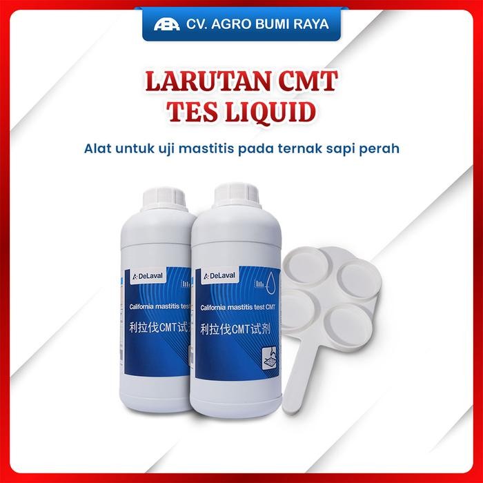Larutan CMT tes liquid alat uji tes mastitis sapi perah - CMT + Paddle