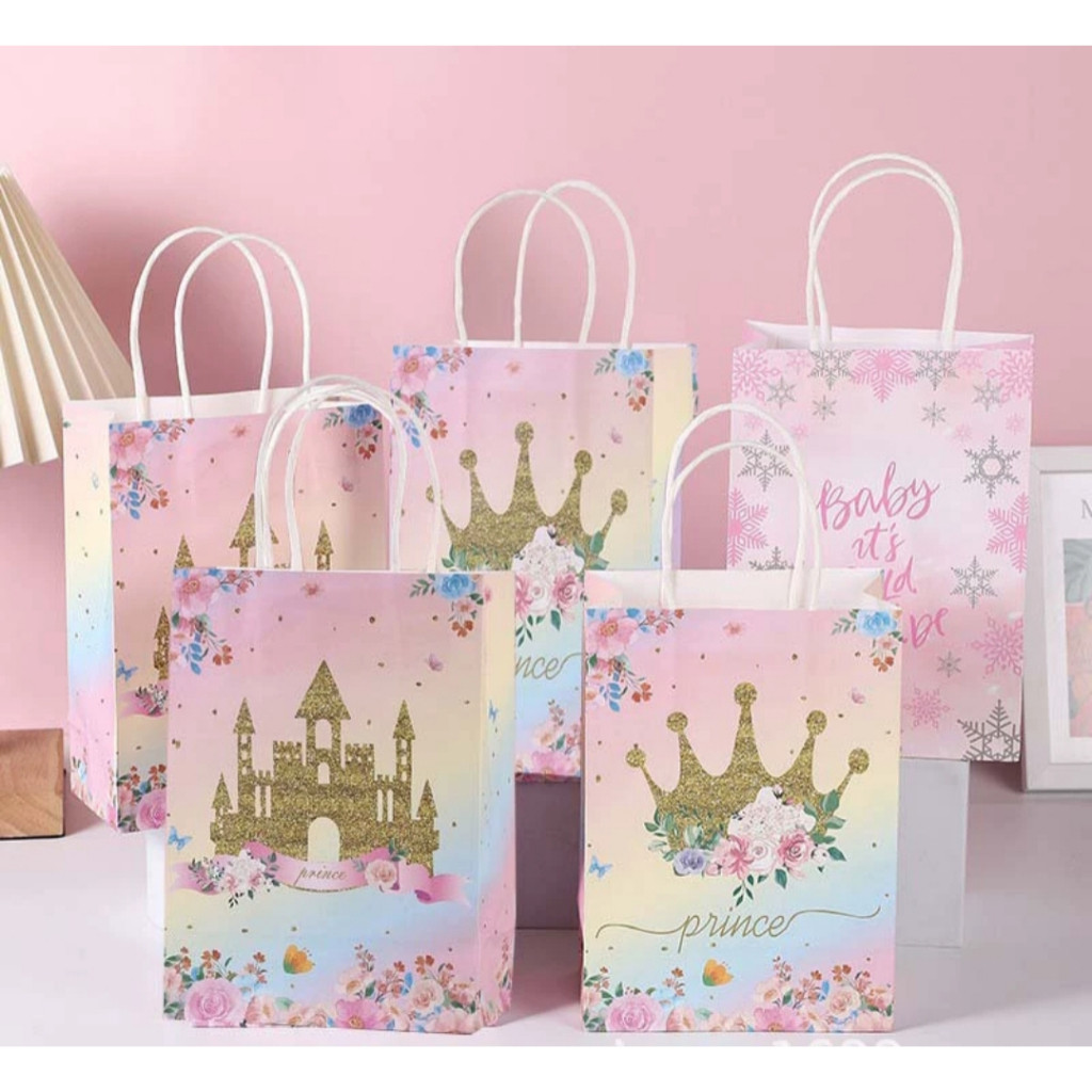 

HAMPERS PAPERBAG SNACK CANDY GOODIE BAG KADO ULANG TAHUN ANAK